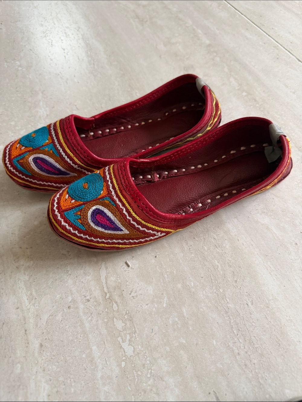 Punjabi Jhutti Slip-On Flats Handmade